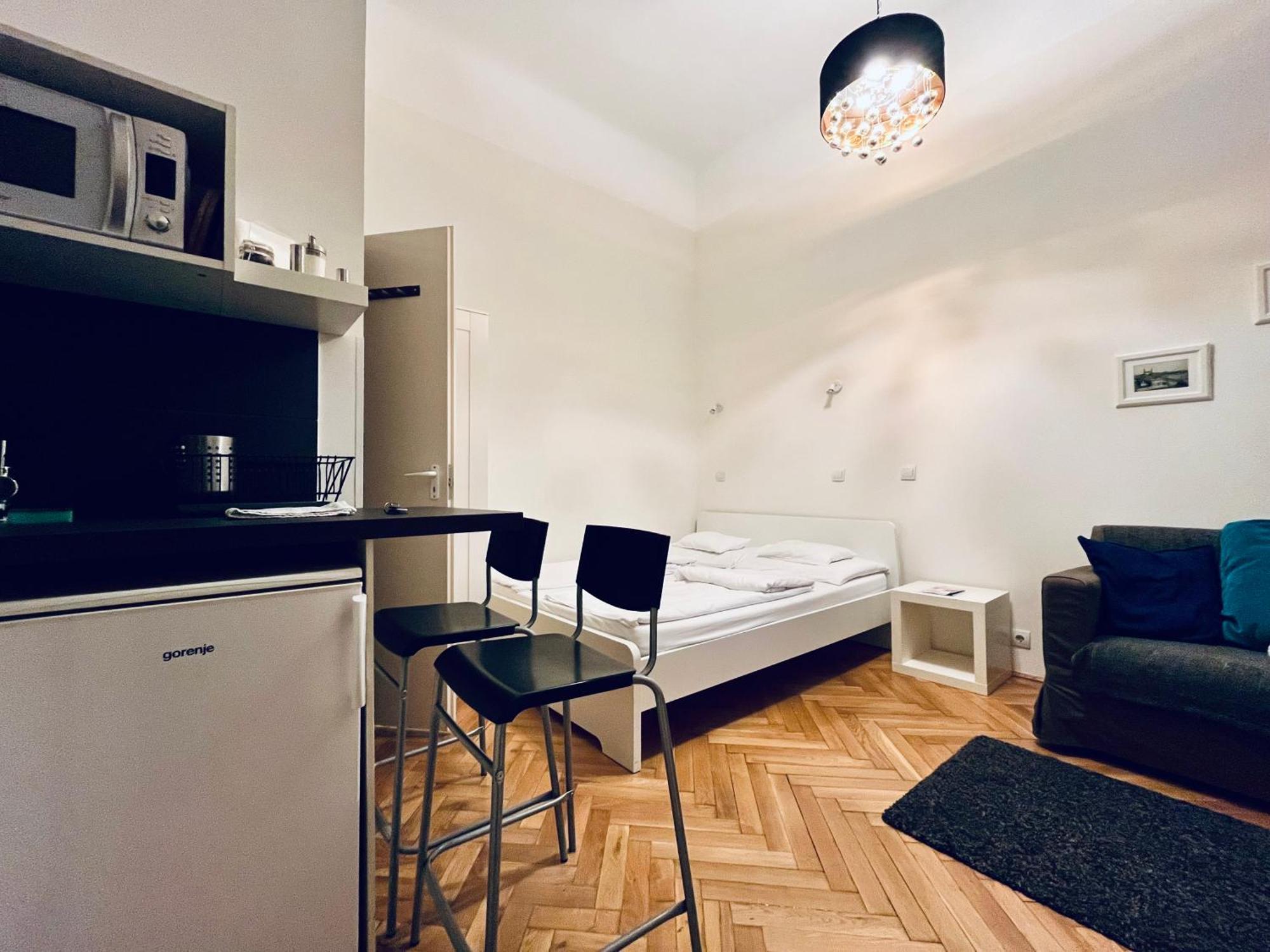 Tatra 4 Studios Budapeşte Oda fotoğraf